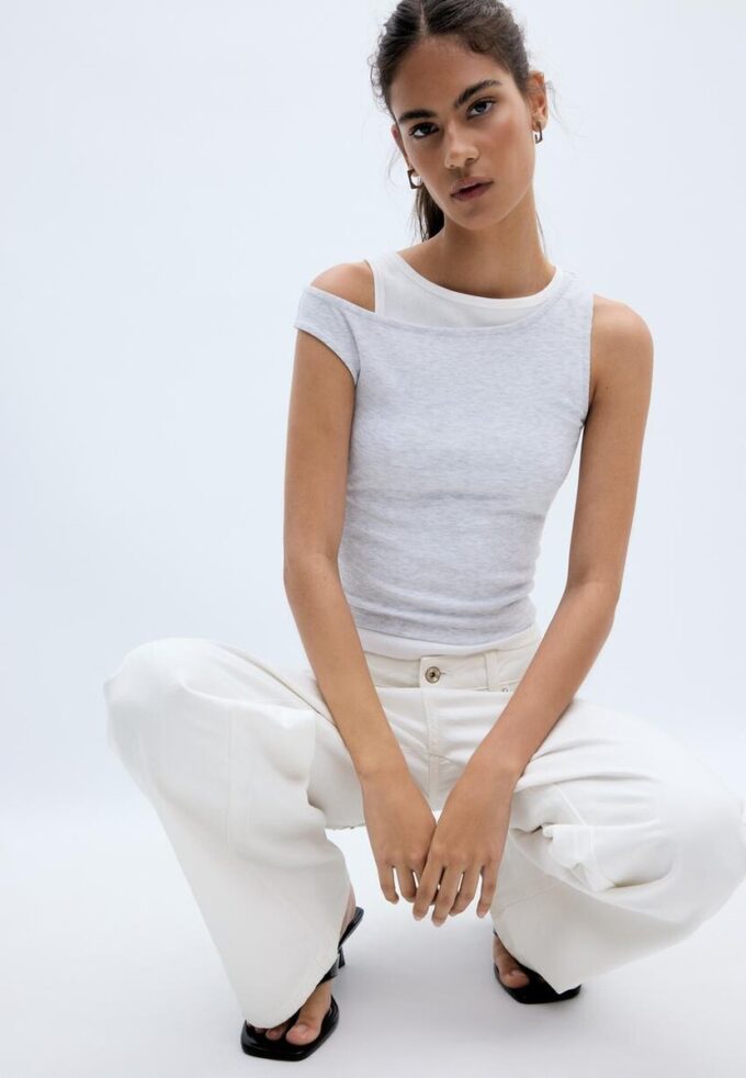 T-shirt double épaisseur T-shirt double épaisseur