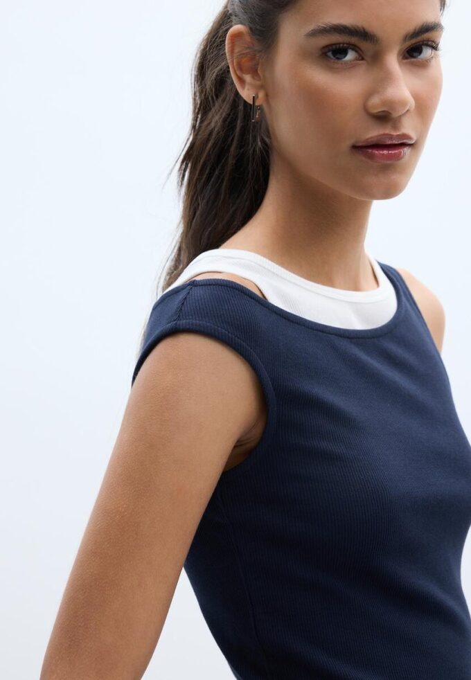 T-shirt double épaisseur