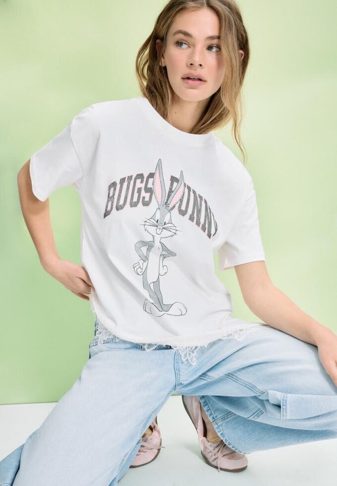 T-shirt en dentelle Bugs Bunny