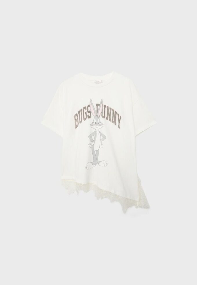 T-shirt en dentelle Bugs Bunny
