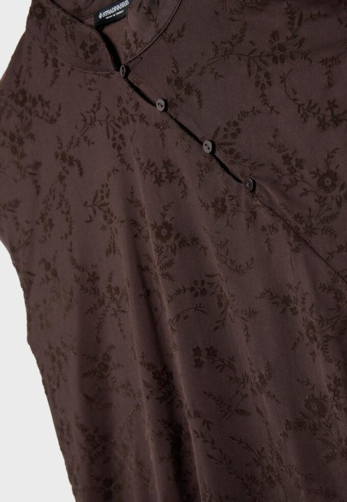 T-shirt floqué style qipao