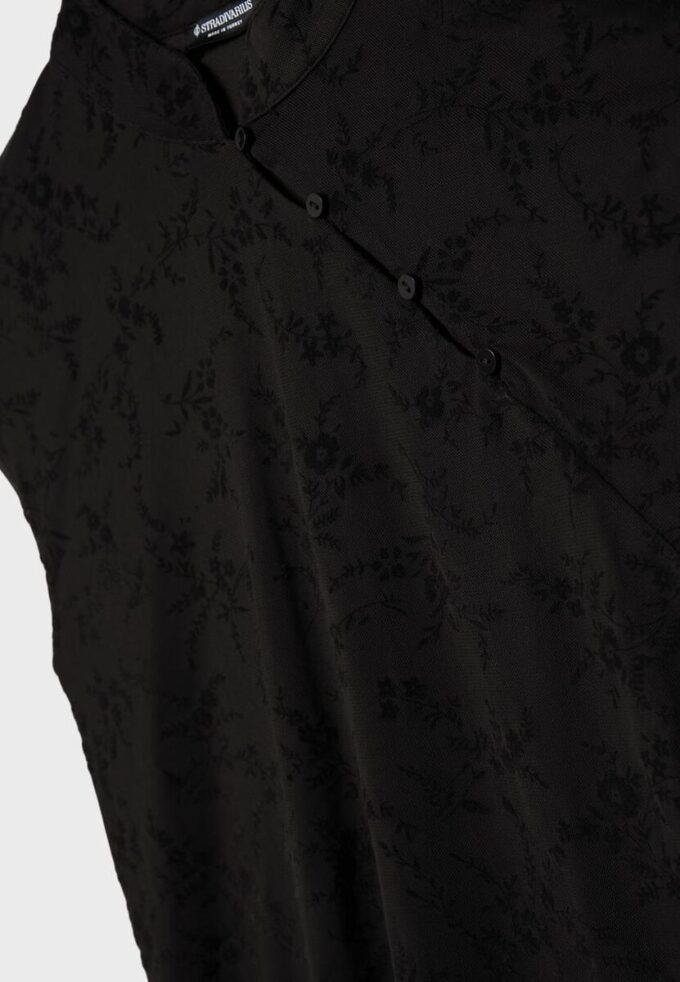 T-shirt floqué style qipao