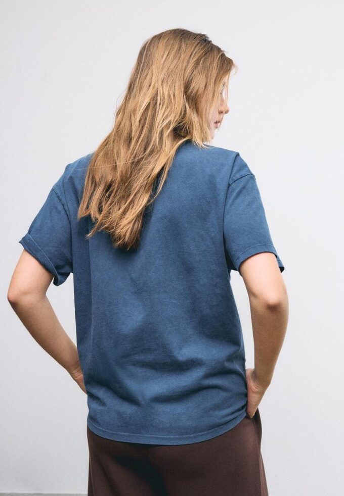 T-shirt à manches courtes avec imprimé et appliqué