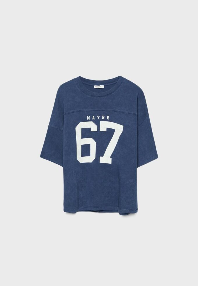 T-shirt à manches courtes avec motif graphique