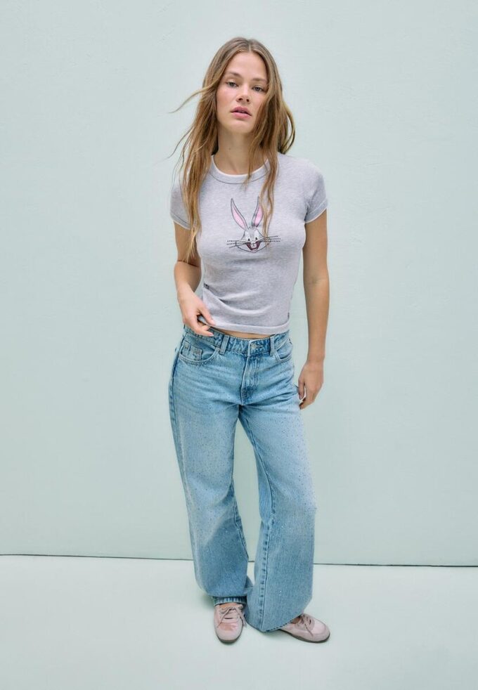 T-shirt à manches courtes Bugs Bunny