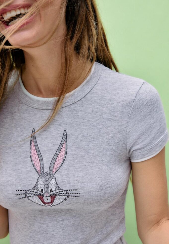 T-shirt à manches courtes Bugs Bunny
