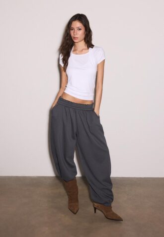 T-shirt à manches courtes double épaisseur