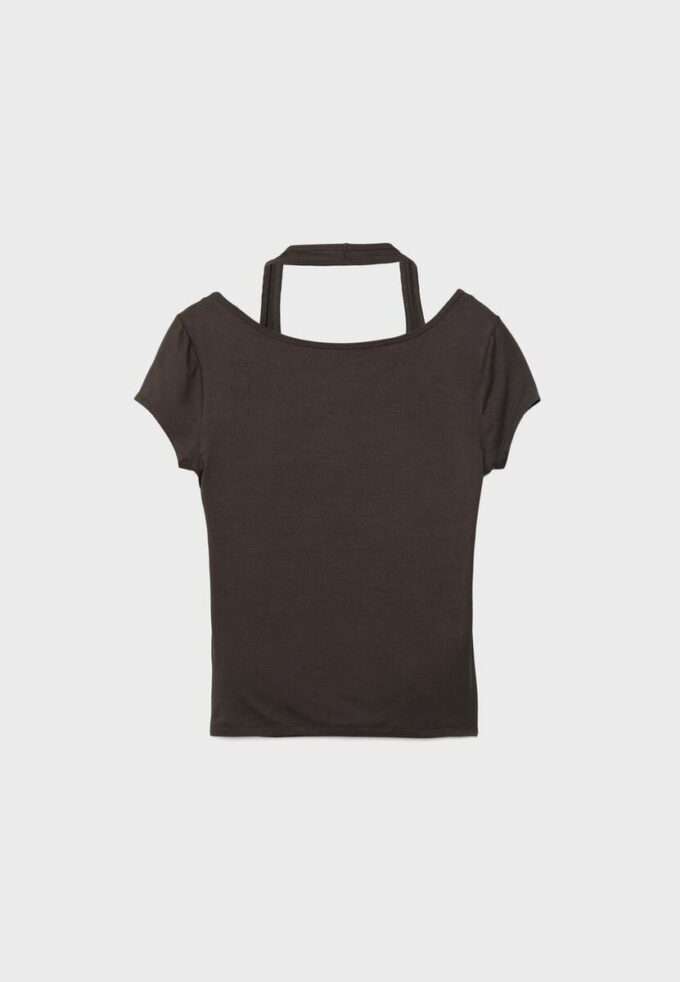 T-shirt à manches courtes double épaisseur