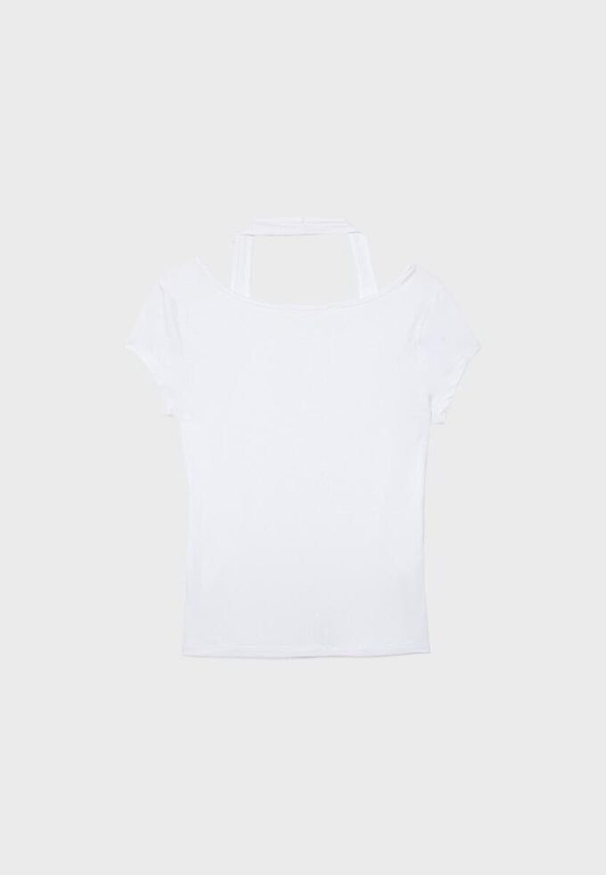 T-shirt à manches courtes double épaisseur