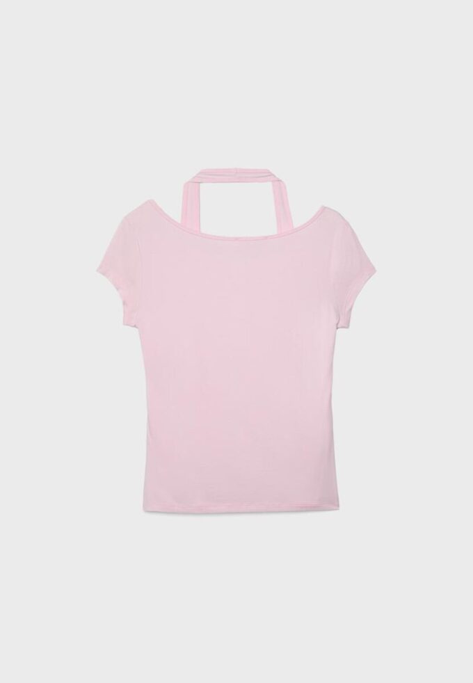 T-shirt à manches courtes double épaisseur