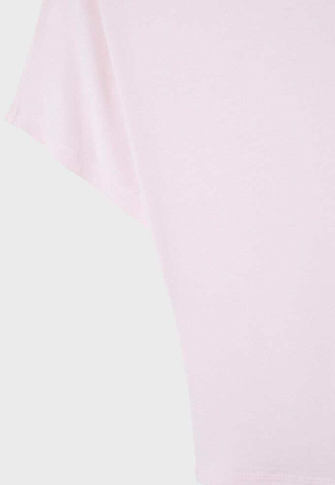 T-shirt à manches courtes et col bateau