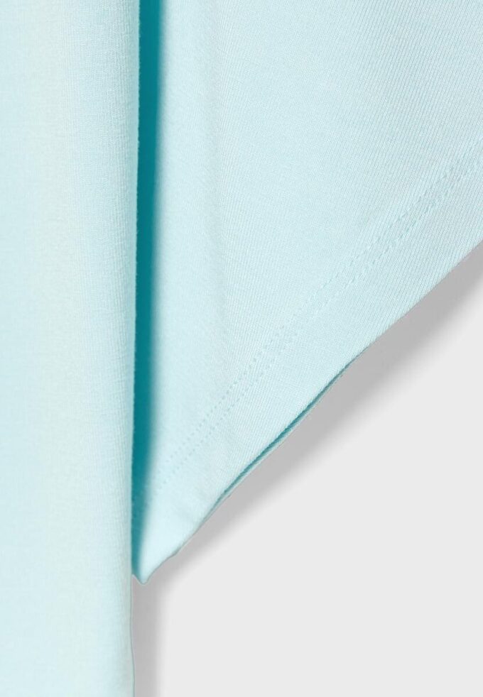 T-shirt à manches courtes et col bateau