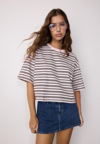 T-shirt à manches courtes rayé T-shirt à manches courtes rayé