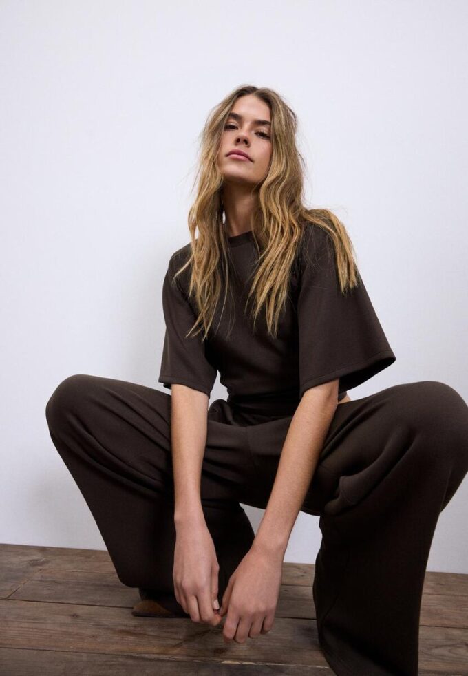 T-shirt à manches courtes Toucher doux