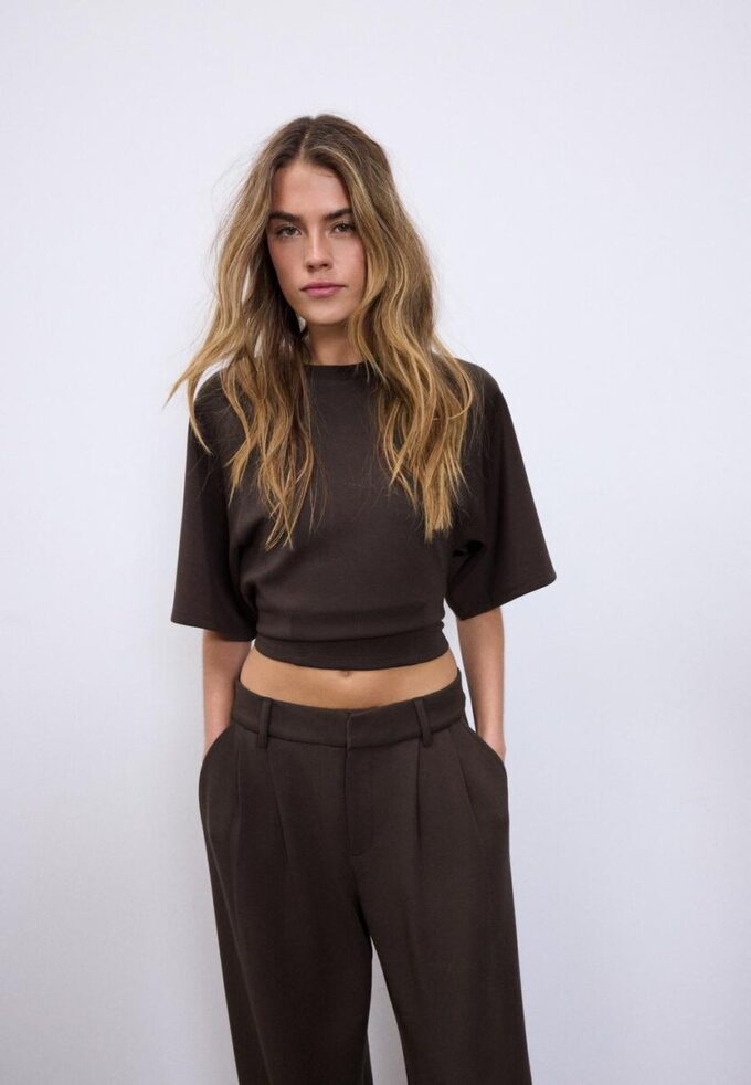 T-shirt à manches courtes Toucher doux