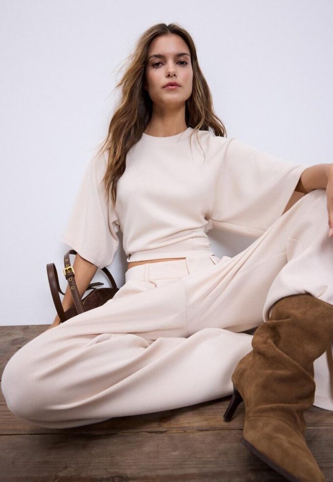 T-shirt à manches courtes Toucher doux