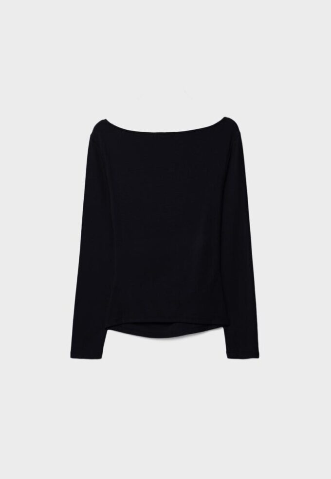 T-shirt à manches longues avec fronces T-shirt à manches longues avec fronces