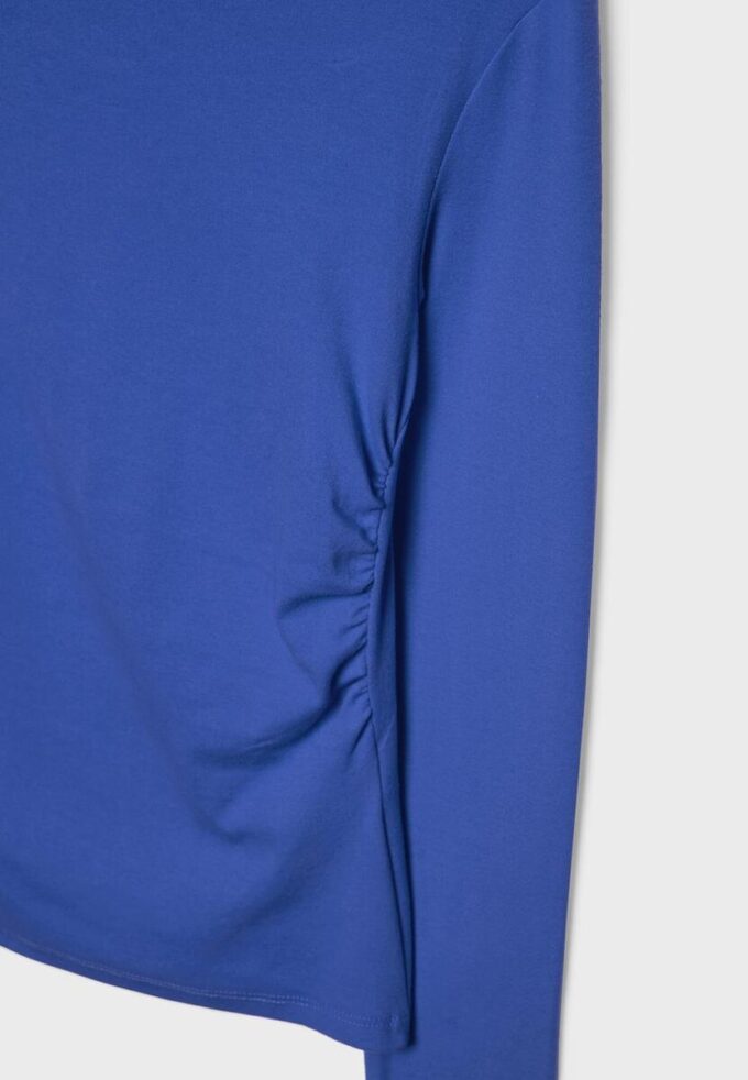 T-shirt à manches longues avec fronces T-shirt à manches longues avec fronces