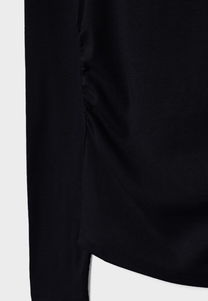 T-shirt à manches longues avec fronces T-shirt à manches longues avec fronces