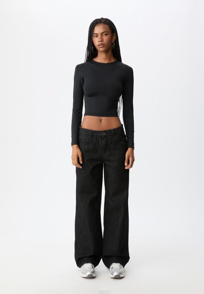 T-shirt à manches longues en polyamide