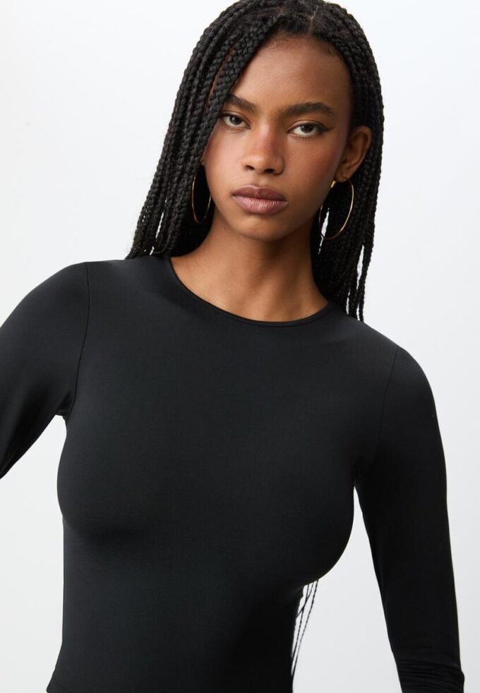 T-shirt à manches longues en polyamide