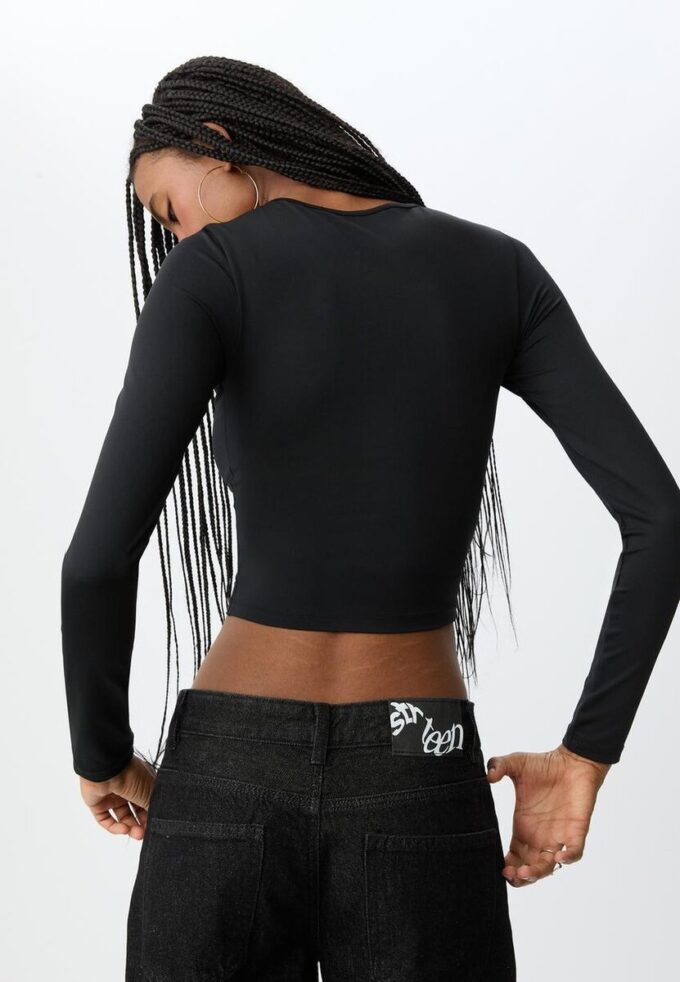 T-shirt à manches longues en polyamide