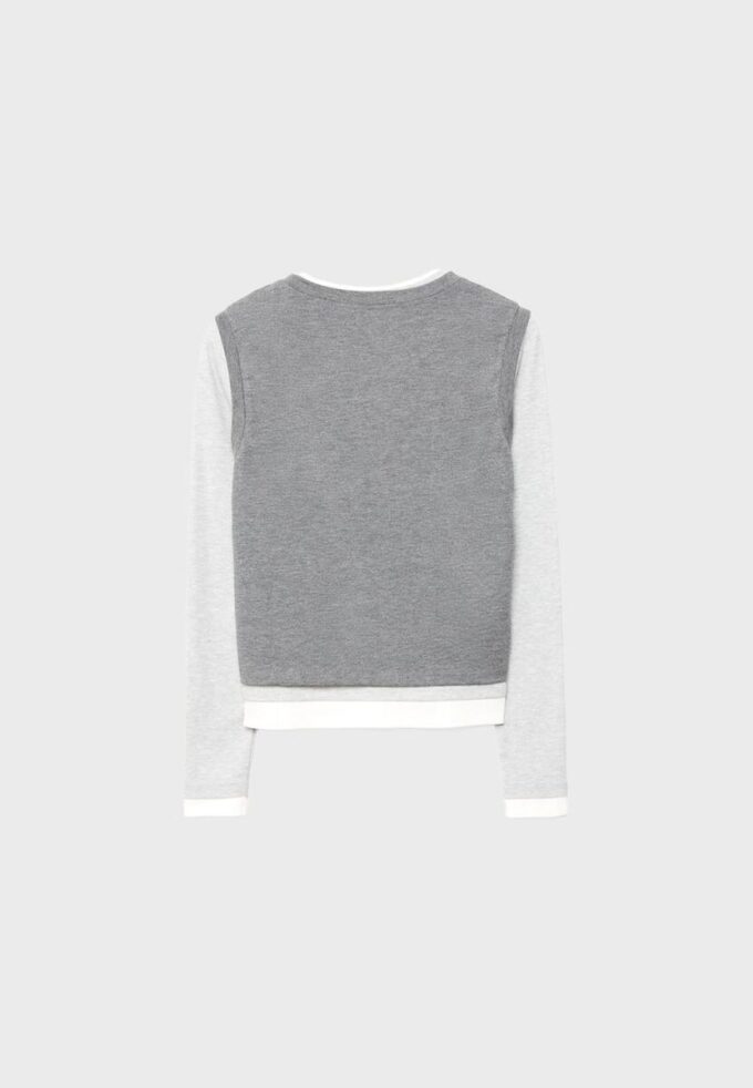 T-shirt à manches longues Triple Garment