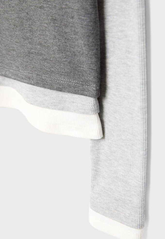 T-shirt à manches longues Triple Garment