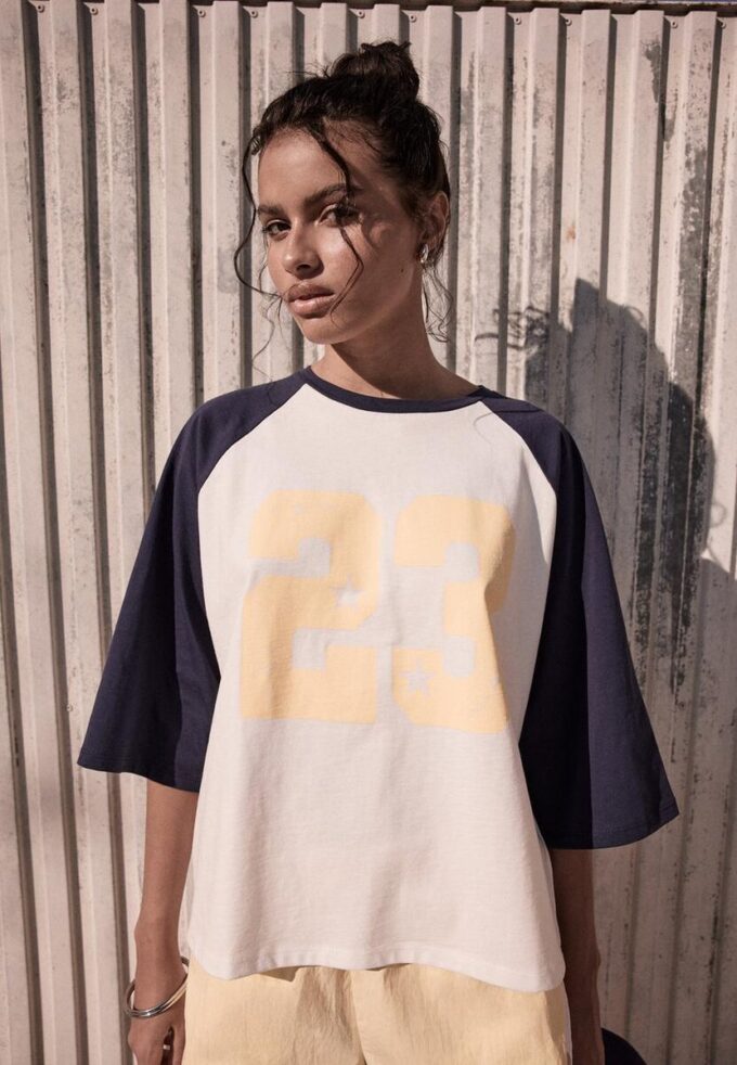 T-shirt à manches raglan