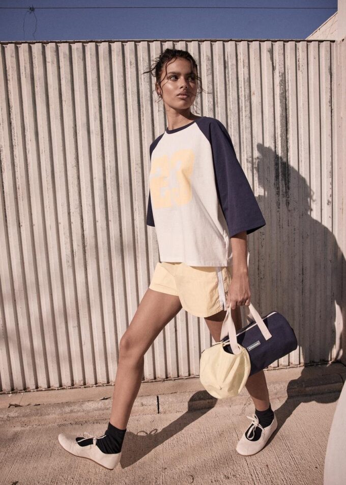 T-shirt à manches raglan