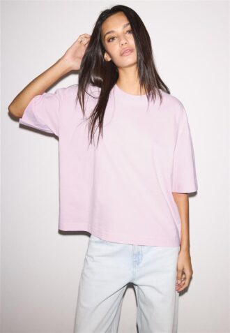 T-shirt oversize à manches courtes