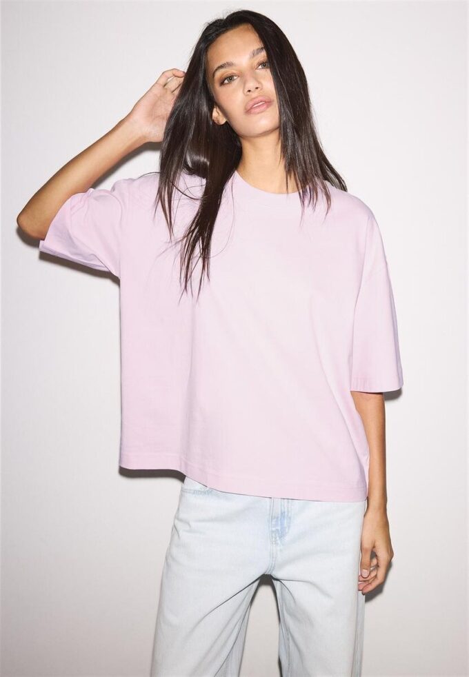 T-shirt oversize à manches courtes T-shirt oversize à manches courtes