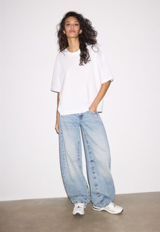 T-shirt oversize à manches courtes