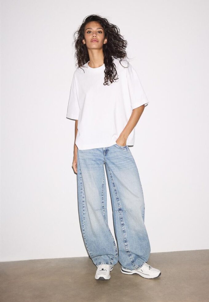 T-shirt oversize à manches courtes T-shirt oversize à manches courtes