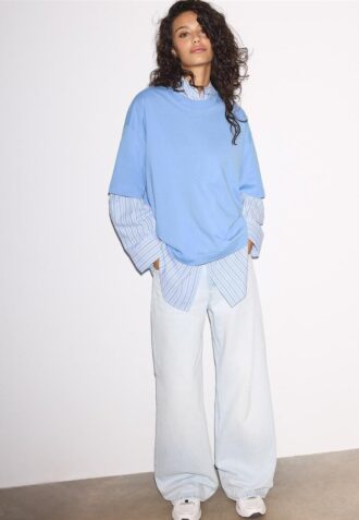 T-shirt oversize à manches courtes