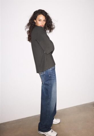 T-shirt oversize à manches courtes