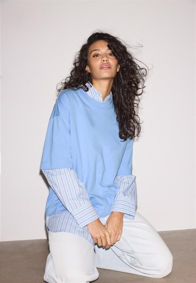 T-shirt oversize à manches courtes T-shirt oversize à manches courtes