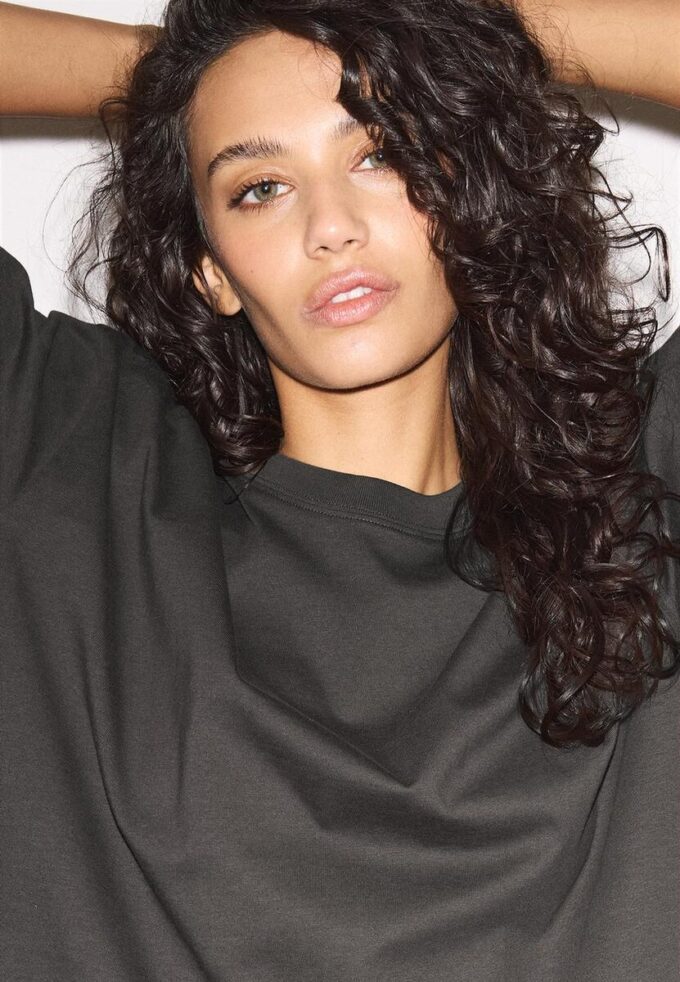 T-shirt oversize à manches courtes