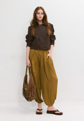 Trench-coat court à double boutonnage Trench-coat court à double boutonnage