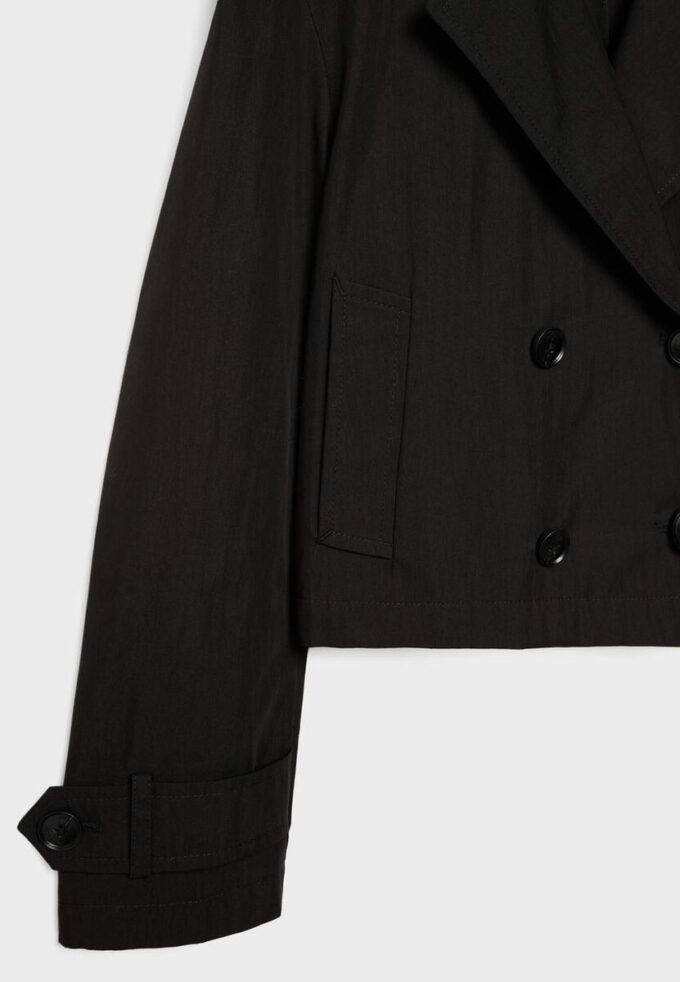 Trench-coat court à double boutonnage Trench-coat court à double boutonnage