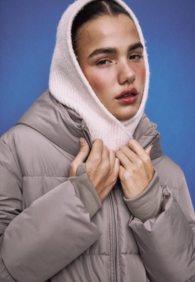 Veste basique à capuche Veste basique à capuche