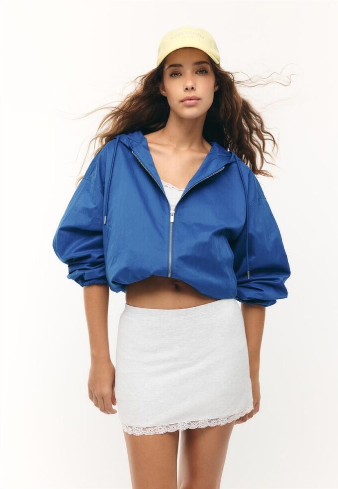 Veste à capuche en nylon Veste à capuche en nylon