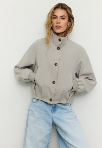 Veste à col montant