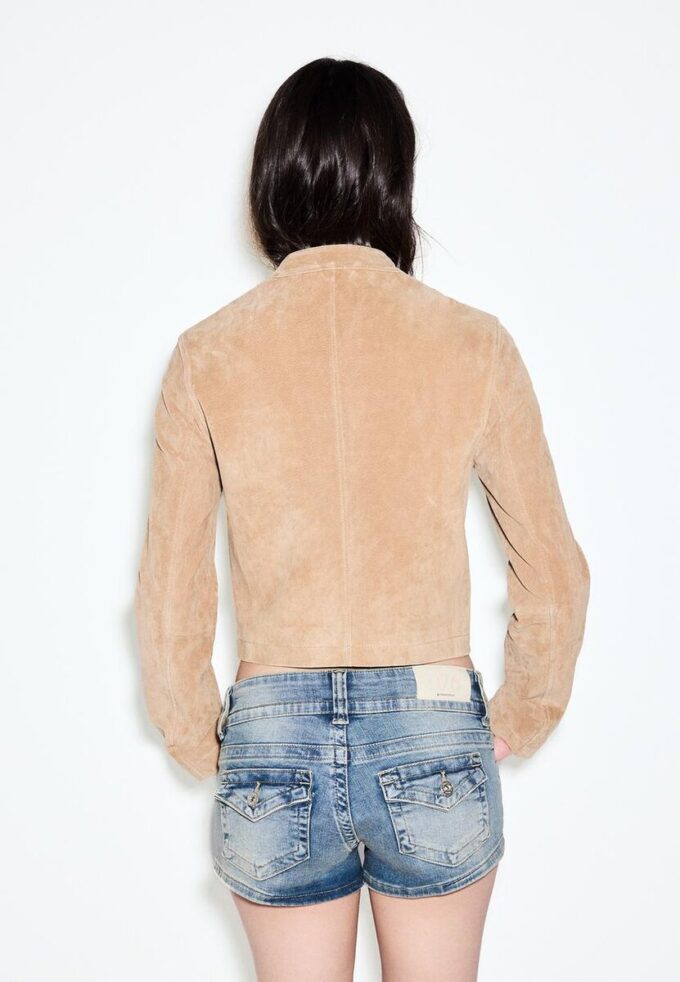 Veste de motard 100 % cuir