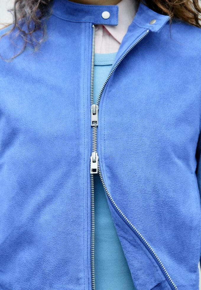 Veste de motard 100 % cuir