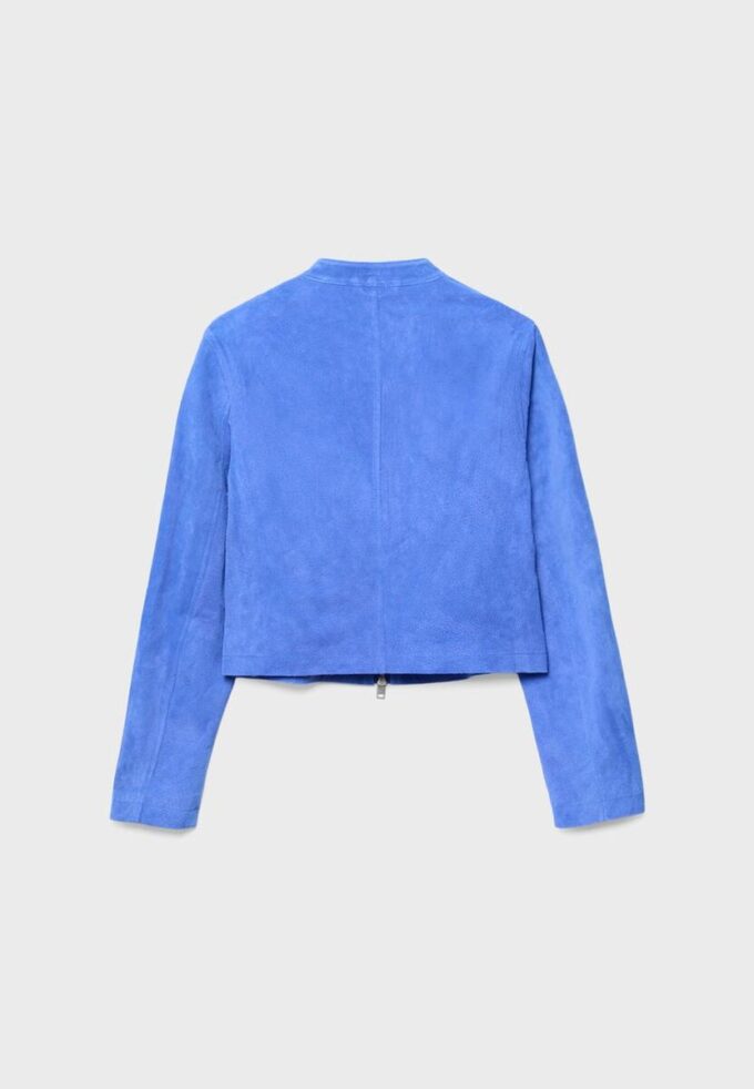 Veste de motard 100 % cuir