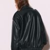 Veste de motard oversize effet cuir Veste de motard oversize effet cuir