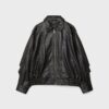 Veste en cuir oversize Veste en cuir oversize
