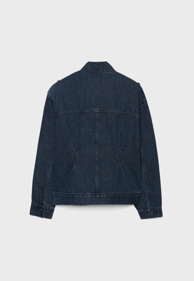 Veste en denim croisée Veste en denim croisée