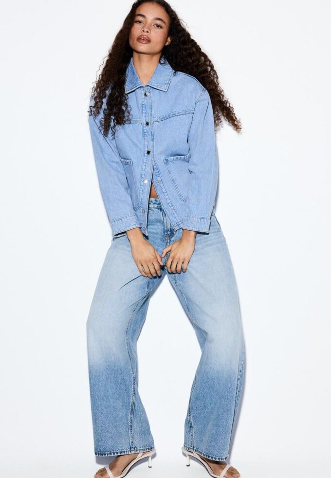 Veste en jean avec poches Veste en jean avec poches